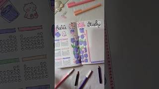 make study tracker for july with me✨️ #bujo #bulletjournal #study #bujolayout #bujoideas