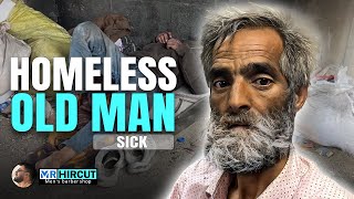 I Gave a Homeless Old Man a Haircut – You Won’t Believe the Transformation 💈