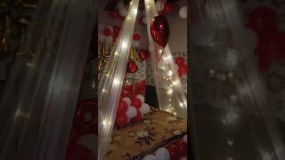 ✨ Welcome My Queen – Romantic Room Decoration for Wife 💖🌹 #love