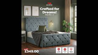 Crafted for Dreams. #bedgoals #handcraftedbeds #bedmakers #comfortfirst