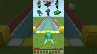 Will I survived the water challenge 💀 ! #shorts #minecraft