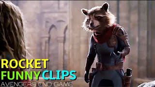 Rocket Funny Clips From Avengers End Game in Hindi