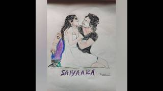 #saiyaara #saiyaarasong #saiyaarastatus #trendingshorts #art #sketch