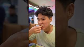 Korean tries South Indian Breakfast for the first time