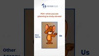 Jerry chose us and Secured his future. ✈️#studyabroadjourney