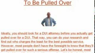Finding The Right DUI Attorney