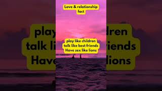 psychological facts about love & relationships part 55|#shorts|#psychologyfactsaboutlove