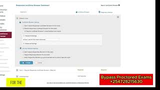 How to use lockdown browser