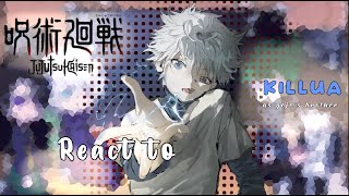 JJK trio + Gojo react to Killua as Gojo's brother | jjk x hxh | by Himari |