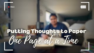 Journaling My Thoughts — Day One