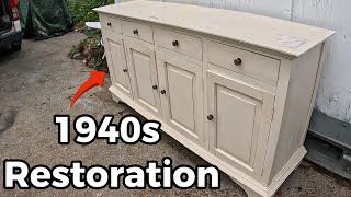 1940s Indonesian Country Side-Board Restoration