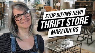 Watch Me Transform These 3 Thrift Store Furniture Finds!