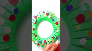 Paper Christmas Wreath