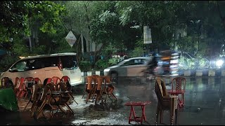বৃষ্টি ও বাতাসে বেসামাল কেক মার্কেট - সরাসরি