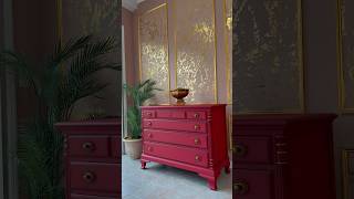 ルージュカラーを使用！💄 #kachafurniture #furnituremakeover #kachafurniturepaint #shorts