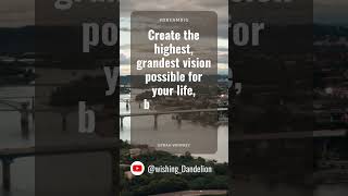 #oprahwinfrey #dreambig #VisionaryGoals