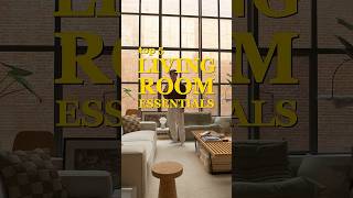 リビングルームに必要な必需品トップ5 #homedecor #interiordesign #furniture #livingroom