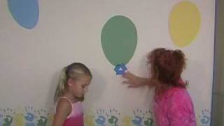 How to paint a balloons on kids rooms walls