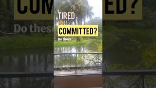 Tired BUT committed? Do these! #travel #business #selfimprovement