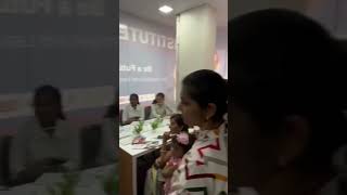 बँकिंग कारकीर्दीबद्दल माहिती साठी अॅाफीसला भेट दिलेल्या विद्यार्थी आणि पालकांशी चर्चा केली #parbhani