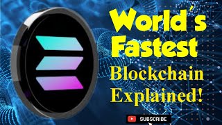 What's POWERING Solana's Lightning Fast Blockchain? Solana Fastest Blockchain!  #blockchain #solana
