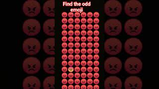 #emojyfind #emojichallenge #emoji #quiz #findtheoddemojiout #ytshorts