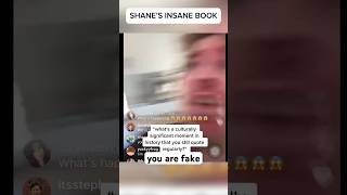 Shane’s Book was INSANE #tiktok #commentary #shanedawson #ytshorts #lore #drama #cancelled
