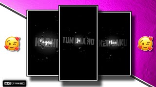 Jo Tum Na Ho | Black Screen Status | Jo Tum Na Ho Rahege Ham Nhi | Black Status