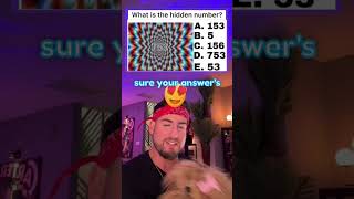 🫣 Hidden Number? - #magic #illusion #magician #challenge