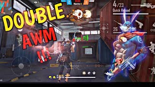 Double AWM 🔴 Grandmaster BoT🔴 Unbeatable 🔴Lone wolf mode 👿 // louisx-