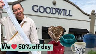 Major Savings at Goodwill 50% Off Everything Mega Haul  - Thrift With Me for resell