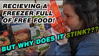 Freezer Full of FREE Food! My friend was in a CRABBY situation...