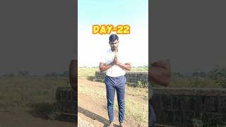 DAY 22 OF 💯 DAY'S HARD CHALLENGE #fitness #minivlog #subscribe #like #75hard