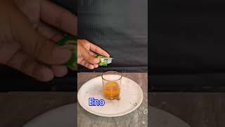 Milk + eno & petrol Experiment #shortsexperiment #science