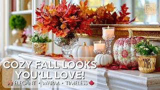 Cozy Autumn Vibes 2025: Stunning Fall Decorating Ideas to Transform Your Home into a Cozy Retreat