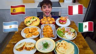 Hago el desayuno típico de 9 países