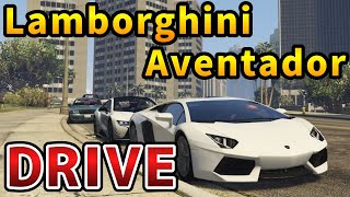 【GTA5】ENJOY THE DRIVE(LAMBORGHINI AVENTADOR)【MOD】#1