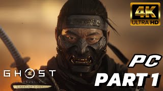 Ghost Of Tsushima - Walkthrough [PC] Part 1 (4k60fps)