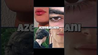 Facial Features by Nationality pt1| #FacialFeatures  #BeautyByCountry  #FaceShapes  #GlobalBeauty