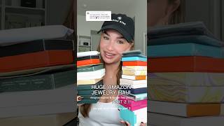 アマゾンジュエリー購入品パート2!! ❤️ #amazonfinds #jewelryhaul #amazonfavorites