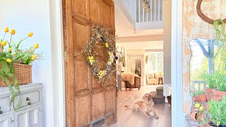 Spring ENTRYWAY Decor Ideas 🌼 Porch, Hall & Mirror Wall DIY🪞