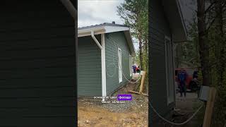 Обзор дома в скандинавском стиле площадью 57 м2 #дом #каркасныйдом #каркасник #обзордома