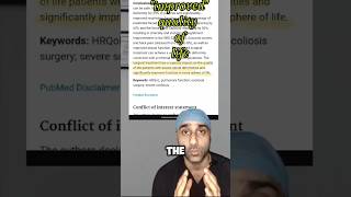 Surgery for #Scoliosis does not work??? Spine Surgeon explains the truth. #deformity #spine #shorts