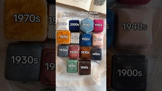 From the 2020s to the 1880s! Which ring is your favorite? #mjvjewelry #vintagejewelry