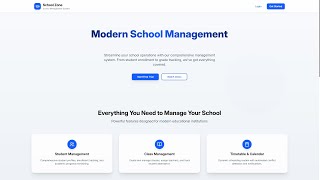 🚀 School Management System | Built for Simplicity. Powered by Modern Tech