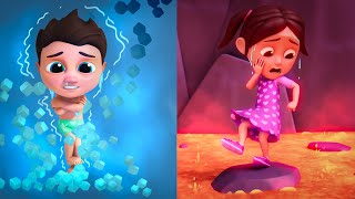 Opposites Song, Hot vs Cold + More Educational Videos, Songs & Nursery Rhymes For Kids!