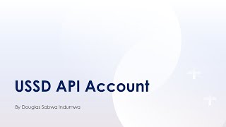 USSD APIs - Doxabits Learning