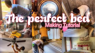 NEW💕Clean with me | addressing comments🙄 | How to make your bed HOTEL PERFECT