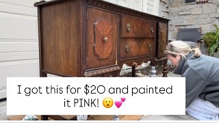 Jacobean Buffet for $20 in PINK!