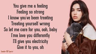 Silk City, Dua Lipa - ELECTRICITY (Lyrics) ft. Diplo, Mark Ronson